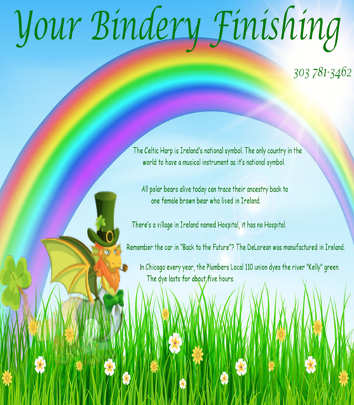 YB March dragon with fun Irish facts